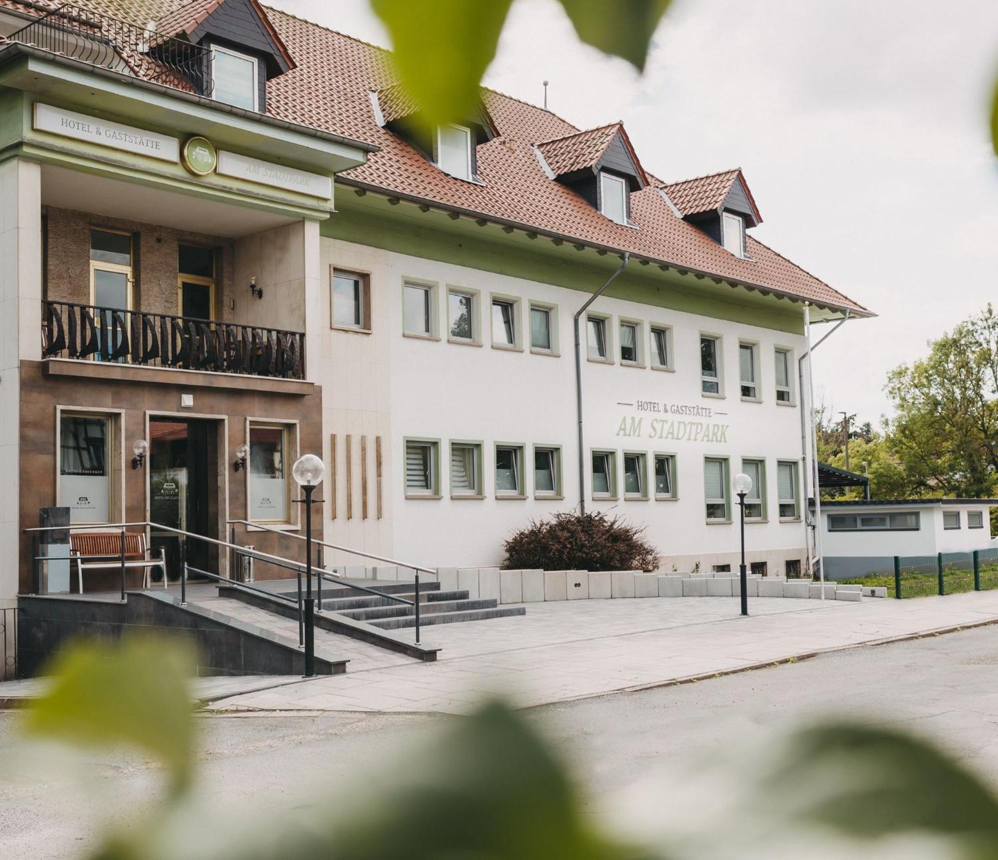 Hotel Am Stadtpark Nordhausen Eksteriør bilde